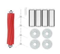 MezHi Brosse latérale principale, filtre HEPA, sac à poussière en tissu for vadrouille, pièces de rechange, accessoires for Q Revo / P10 A7400RR (Color : 003)