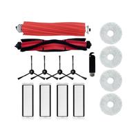 MezHi Brosse latérale principale, filtre HEPA, sac à poussière en tissu for vadrouille, pièces de rechange, accessoires for Q Revo / P10 A7400RR (Color : 008)
