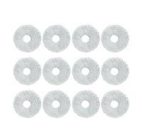 MezHi Brosse latérale principale, filtre HEPA, sac à poussière for aspirateur Robot Bot X20 Pro/Plus, pièces de rechange, accessoires (Color : 12 Mop)
