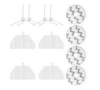 MezHi Pièces de rechange for aspirateur Robot Roidmi EVA SDJ06RM, brosse latérale, filtre HEPA, vadrouille, sacs à poussière de remplacement, vidage autonettoyant (Color : 007)