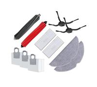 MezHi S8 Pro Ultra - accessoire de filtre lavable, brosse principale/latérale, sac à poussière, pièces d'aspirateur Robot en option (Color : S8 Pack 3)