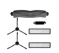 MezHi Sac à poussière for aspirateur Robot D10S PRO, brosse latérale principale, filtre Hepa, tissus de vadrouille, pièces de rechange (Color : 004)