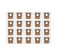 MezHi Sac à poussière for aspirateur Robot L10s Ultra S10 S10 Pro Omni 1S B101CN, accessoires, sac poubelle, pièces de rechange (Color : 20pcs)