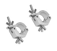 MEZOKUCEL Pince pour Éclairage de Scène, Truss Clamp, Argent, 29-35mm, 110 LB/50 kg