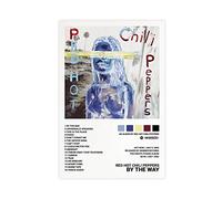 MEZUMI Impression sur toile de musique Singer Red Hot Chili Peppers By The Way - Décoration pour chambre à coucher, bureau, chambre - Cadeau - Sans cadre - 30 x 45 cm