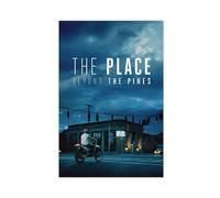 MEZUMI Poster sur toile du film The Place Beyond The Pines - Décoration pour chambre à coucher, bureau, chambre - Cadeau sans cadre - 30 x 45 cm