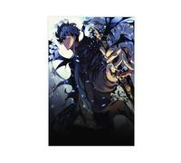 MEZUMI Poster sur toile Solo Leveling Sung Jinwoo Anime 2 - Décoration murale pour salon, chambre à coucher - Style sans cadre - 30 x 45 cm