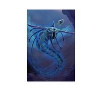 MEZUMI Poster sur toile Subnautica Game - Décoration murale pour salon, chambre à coucher - Style sans cadre - 30 x 45 cm