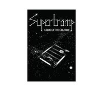 MEZUMI Supertramp Couverture de l'album Crime of The Century - Impression sur toile - Décoration murale pour salon, chambre à coucher - Style sans cadre - 60 x 90 cm