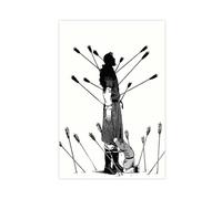 MEZUMI Vinland Poster sur toile du film Saga - Décoration de chambre à coucher - Paysage sportif - Décoration de bureau - Cadeau sans cadre - 30 x 45 cm