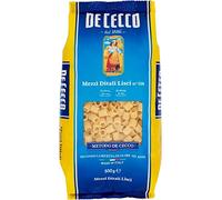 Lot de 5 pâtes de Cecco 100 % italiennes Mezzi Ditali Lisci n° 158 nouilles 500 g de pâtes courtes