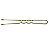 Mezzo - 40 Epingles ondulées bronze 70 mm