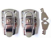 MF-Cases Lot de 2 grandes fermetures pour valise avec clé