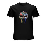 MF Doom T-Shirt Mens Funny Hip Hop Graphic Tee Unisex Funny Graphics Tee Black XL