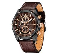 MF MINI FOCUS Homme Montre avec Bracelet en Cuir MF0161G