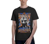 MF Rapper D{City} om T-shirt à manches courtes en coton pour homme Coupe standard Hip Hop Music Merchandise Streetwear décontracté pour les fans et cadeau, Mf-5, S