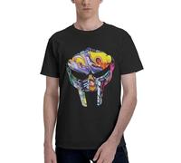 MF Rapper D{City} om T-shirt à manches courtes en coton pour homme Coupe standard Hip Hop Music Merchandise Streetwear décontracté pour les fans et cadeau, Mf-18, 5XL