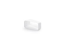 MF-RBH 125 Coude Horizontal 15°, Élément De Connexion, Blanc