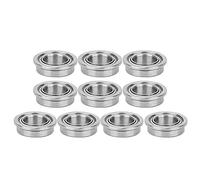 MF Series Double Protected Ball Bearings 10 - Pack | Deep Groove Single Row Steel Bearings | Oxidation Defiant & Low Noise | MF84ZZ / MF85ZZ / MF117ZZ (MF85ZZ 5x8x2.5mm)