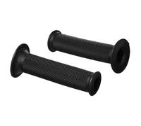 MF2595 Manopole DOMINO Dakar Noir Soft Grips À Trous Universelles Moto Scooter