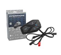MF3123 Interphone CELLULARLINE Ucom 3 Casque Moto Scooter Bluetooth 5.1 GPS MP3