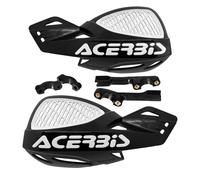 MF4134 Pare-Phare Acerbis Uniko Ventilé Noir / Blanc Universel Moto Cross Enduro