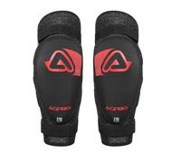 MF4627 Coudières Acerbis Doux Noir / Rouge Moto Cross Enduro Trial VTT Adulte