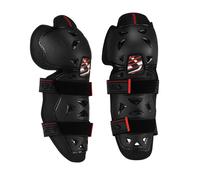 MF5881 Genouillères Acerbis Profile 2 Noir Rouge Moto Cross Enduro Trial Adulte