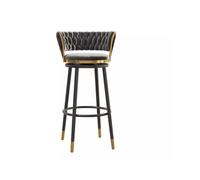Mf5rGb7pD Chaise de Bar Tabouret de Bar Rond à Pieds Hauts Island Cabinet