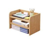Mf5rGb7pD Unité bibliothèque Table Ouverte à Trois Niveaux, Petite bibliothèque, Organisateur de fichiers Minimaliste, Armoire Basse