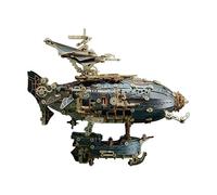 Mfantasy - Puzzle 3D dirigeable pour adultes et enfants à construire - Gris - Howcat en bois - 648 pièces