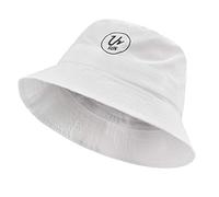 MFAZ Morefaz Ltd Bucket Enfants Casquette Garçon Fille Chapeau Bonnet UV UPF 50+ Protection Solaire (White)
