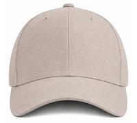 MFAZ Morefaz Ltd Casquette de baseball classique en coton à 6 panneaux avec boucle en métal réglable - Chapeau confortable pour tous les jours, gris clair, Taille unique