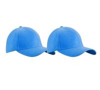 MFAZ Morefaz Ltd Set 2X Casquette de Baseball Cap Garçon Fille Enfants Chapeau Bonnet Unisexe (FR/ES, Âge, 4 Ans, 14 Ans, Sky Blue)