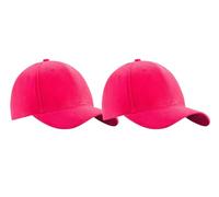 MFAZ Morefaz Ltd Set 2X Casquette de Baseball Cap Garçon Fille Enfants Chapeau Bonnet Unisexe (FR/ES, Âge, 4 Ans, 14 Ans, Fuchsia)