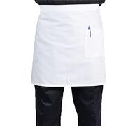 MFAZ Morefaz Ltd Tablier à taille épaisse réglable et 100 % coton 240 g/m3 anti-saleté avec poche pour la maison, la cuisine, le restaurant, le travail, la serveuse, le chef, le serveur, la cuisine,