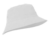 MFAZ Morefaz Ltd Unisex Chapeau de Seau en Plein air Pliable Chapeau de pêcheur Bucket Hat (White)