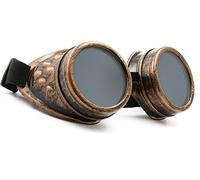 MFAZ Morefaz Ltd Welding Cyber Goggles De Soleil des Lunettes de Soudage Steampunk Antique Copper (Copper)