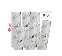 MFB Provence® - Draps D'examen Ouate Luxe 60 cm - 6 rouleaux - Gaufré - Dimension 60x35cm