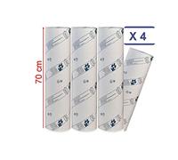MFB Provence® - Draps D'examen ouate Luxe 70 cm - 4 Rouleaux - Gaufré - Dimension 70x35cm