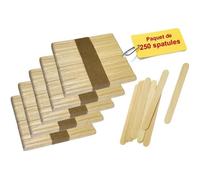 MFB Provence - spatules jetables en bois - abaisse langue 1,3 x 12 cm par 250