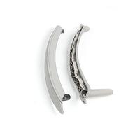 MFBGPVCVMM Poignée de Porte Garniture De Traction De Poignée De Panneau De Porte Intérieure De Voiture Pour BMW x5 X6 E70 E71 E72 Couverture Accoudoir Intérieur Automatique(Right Gray)