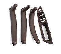 MFBGPVCVMM Poignée de Porte Pour BMW x5 X6 E70 E71 2007-2013 LHD RHD En Fiber De Carbone 4 Pièces Ensemble Kit De Couverture De Poignée De Porte Intérieure Pièces De Rechange(RHD Set Moka)