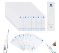 MFCGHXR Coques jetables pour thermomètres numériques, 300 unités, Protection hygiénique, pour température rectale et orale, Facile à Utiliser, avec lubrifiant, Protection Contre la Contamination