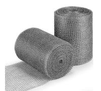 MFCGHXR grillage maille fine, 127mm*8m grillage anti rongeur inox, convient pour la protection contre les rongeurs, reboucher les trous, protéger les semis et graines et le bricolage