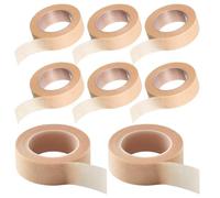 MFCGHXR Micropore Sparadrap Chirurgical Médical Bande Auto-adhésive - 8 Rouleaux, Taille 1.25 cm x 9.14 m & 2.5 cm x 9.14 m, Couleur Peau