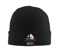 MFDXHJCGI Wicked Elphaba Glinda Ensemble Chapeaux de Dessins animés Automne Hiver Skullies Bonnets Gros Bonnets Unisex Acrylique Tricoté Unisex
