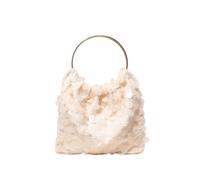 MFESFCS Femmes Floral Soirée Sacs À Main Sacs à main de luxe for dames, sac à paillettes, robes de bal for femmes, accessoires articles de mariage for élégants(Beige)