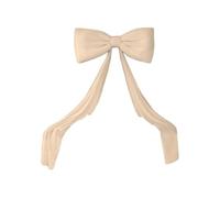 MFESFCS Nœud pour Cime D Arbre 71 inch Bow Topper Red Velvet Large Bow Decoration Holiday Decor for Household Wreaths Backdrop Wall Festive(Champagne)