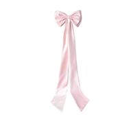 MFESFCS Nœud pour Cime D Arbre 78x18.5 inch Giant Satin Bow with Long Streamers Extra Large Bow for Wedding Holiday Home Decor(Pink)